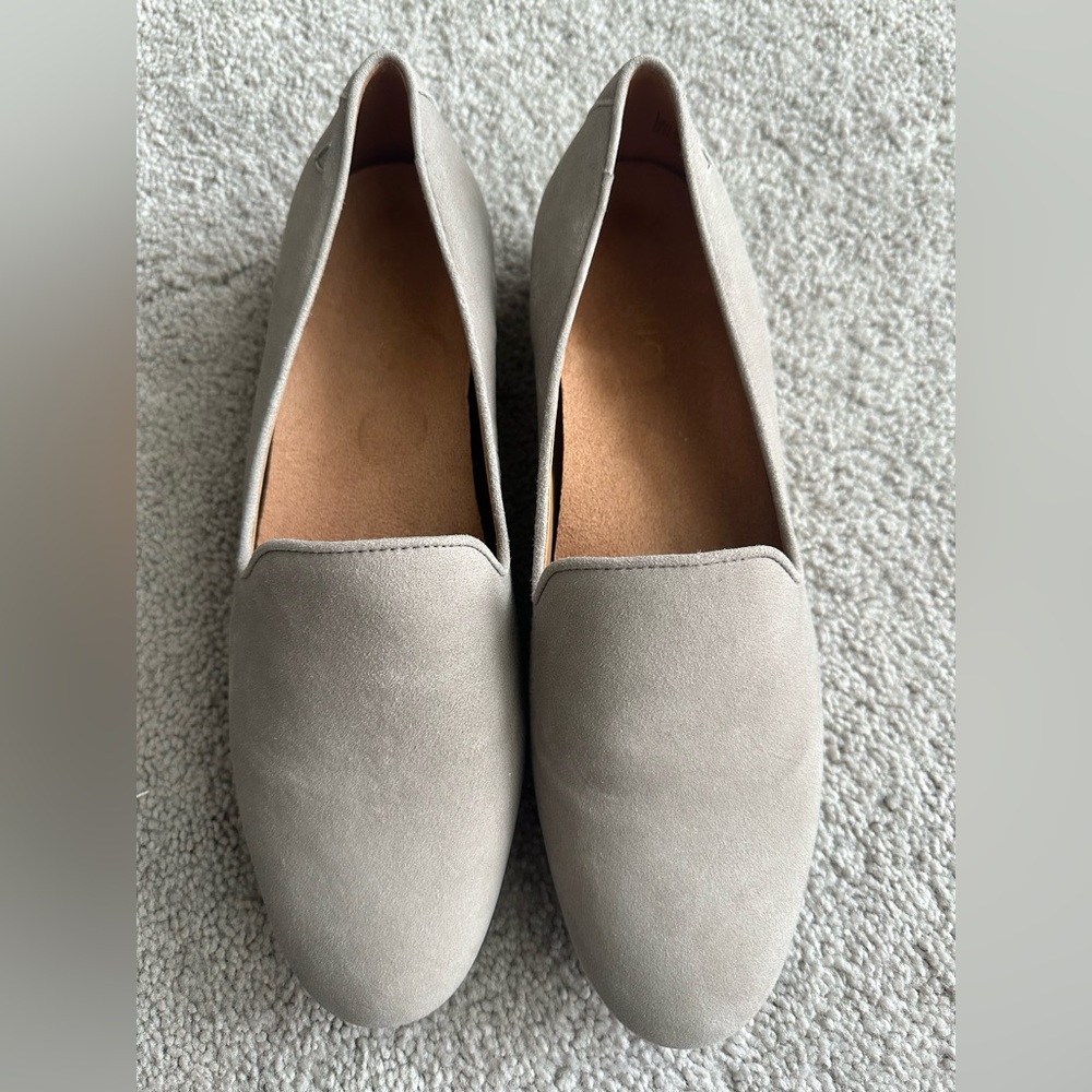 Vionic Size US 9.5 Willa II Dark Taupe Gray Flat Slip-On Loafer NEW MSRP $130 - Picture 3 of 16